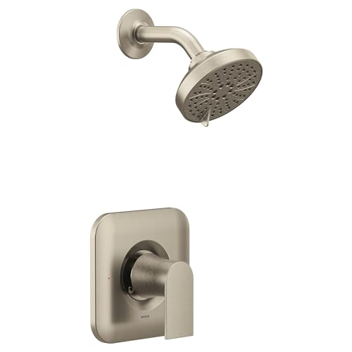 Moen T2472EPBN Genta Posi-Temp Druckausgleichende Eco-Performance moderne Dusche nur Trim ohne Ventil, gebürsteter Nickel von Moen