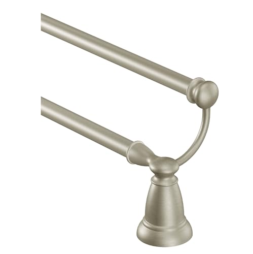 Moen Y2622BN Banbury 61 cm Doppel-Handtuchstange, gebürsteter Nickel Moen Y2622BN Banbury 61 cm Doppel-Handtuchstange, gebürsteter Nickel von Moen