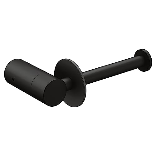 Moen YB0409BL Align Single Post Toliet Papierhalter, schwarz, Matte Black von Moen