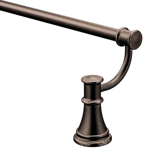 Moen YB6424ORB Belfield Badezimmer-Handtuchstange, 61 cm, ölgeriebene Bronze von Moen