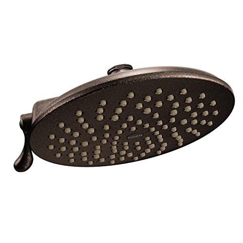 Moen s6320orb Velocity 20,3 cm two-function Rainshower Duschkopf mit Immersion Technologie bei 2,5 GPM Durchfluss, Öl eingerieben Bronze von Moen