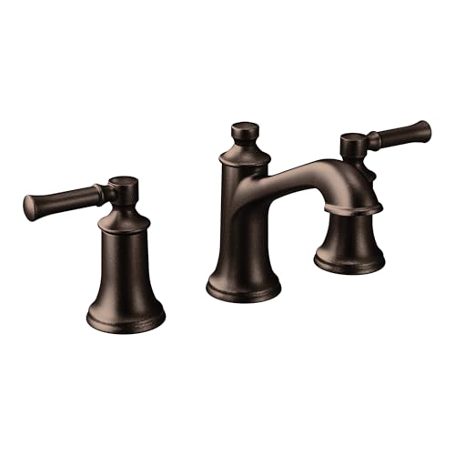 Moen t6805orb Dartmoor Zweigriff Low Arc Badezimmer Wasserhahn, Öl eingerieben Bronze, T6805ORB Moen t6805orb Dartmoor Zweigriff Low Arc Badezimmer Wasserhahn, Öl eingerieben Bronze, T6805ORB von Moen