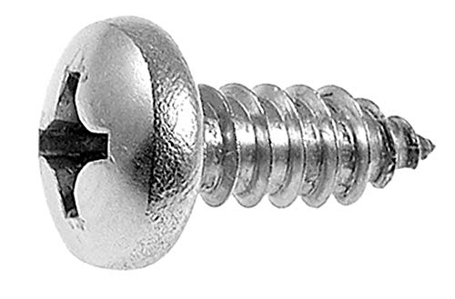 Mörer Schiffselektronik Blechschrauben - 2,9 x 13 mm - 20 Stck. - V4A Linse - Kreuz von Mörer Schiffselektronik