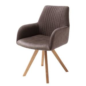 home24 Drehbarer Armlehnenstuhl Ondes 59 x 87 x 61cm Braun home24 Drehbarer Armlehnenstuhl Ondes 59 x 87 x 61cm Braun von home24