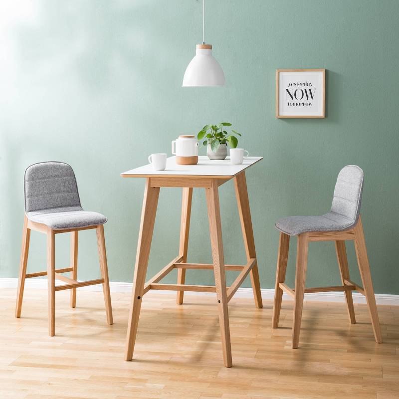 home24 Bartisch Kerava 120 x 100 x 60cm Braun/Weiß home24 Bartisch Kerava 120 x 100 x 60cm Braun/Weiß von home24