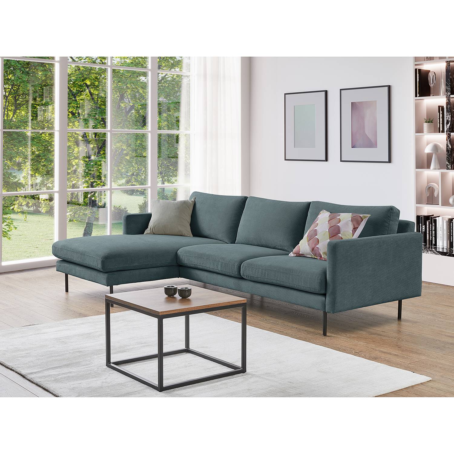 Ecksofa LANDOS mit Longchair von Mørteens