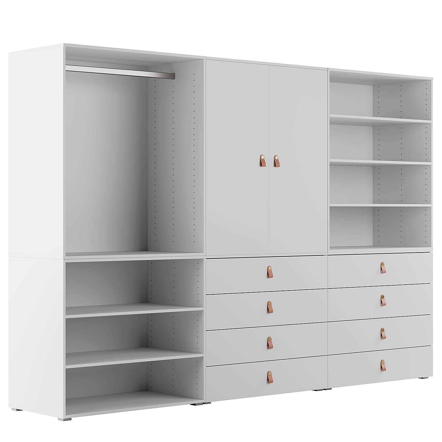 Kleiderschrank Nikko 279 cm Typ B von Mørteens