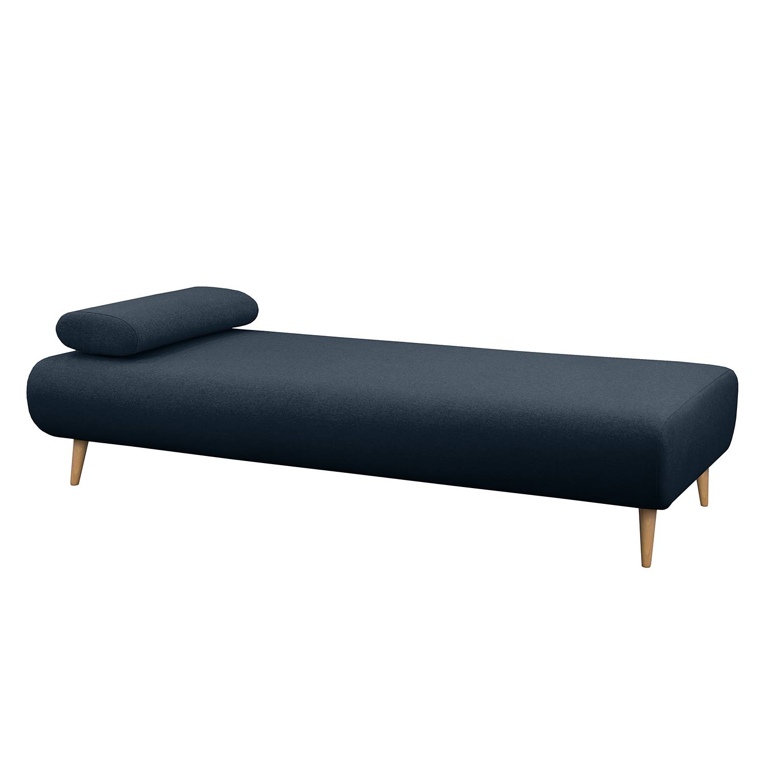 Mørteens Relaxliege Bockel Dunkelblau Flachgewebe 200x44x90 cm (BxHxT) von Norrwood