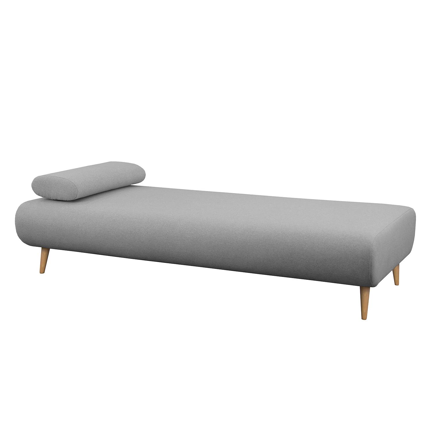 Mørteens Relaxliege Bockel Grau Flachgewebe 200x44x90 cm (BxHxT) von Norrwood