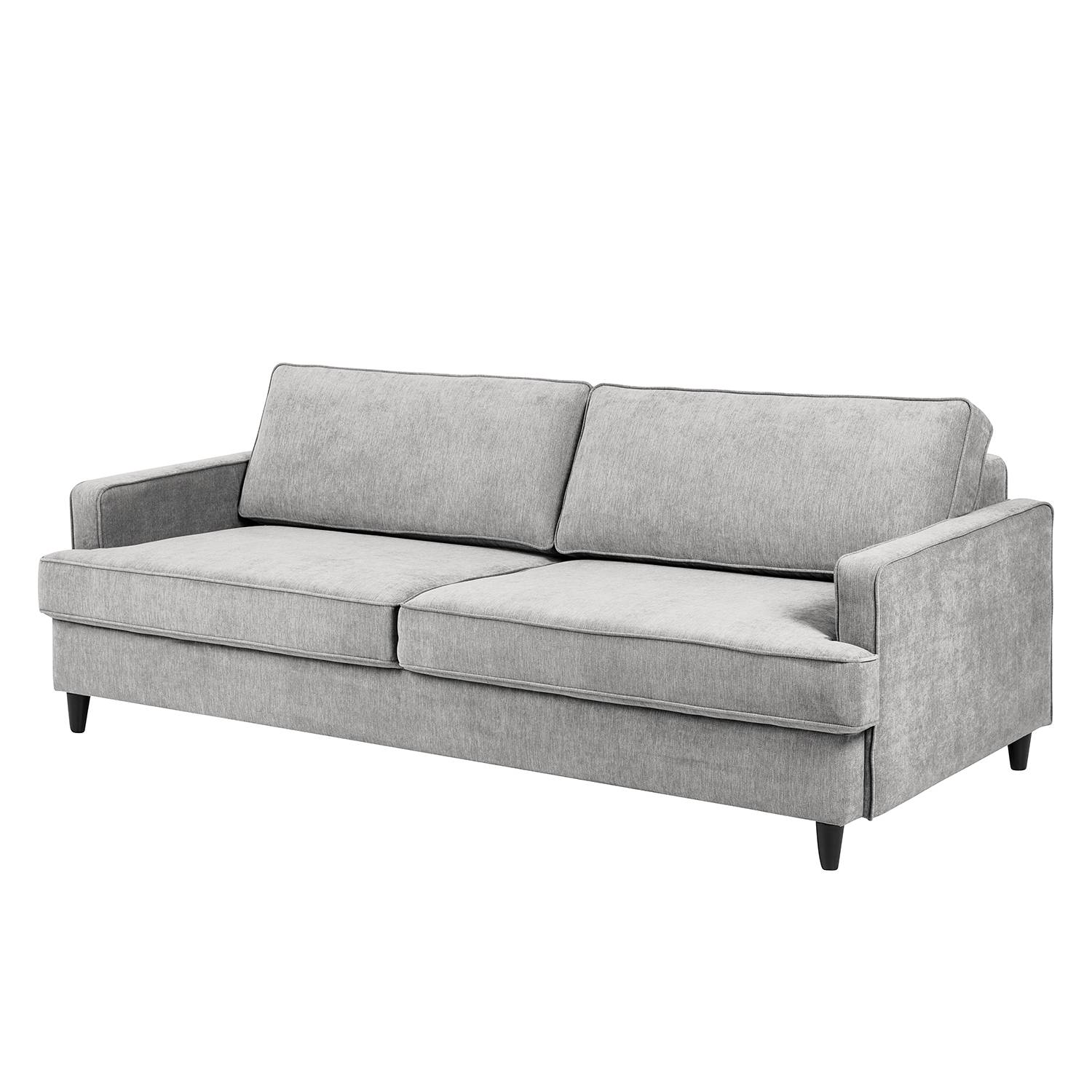 Mørteens Schlafsofa Virum Grau Webstoff 224x85x107 cm mit Schlaffunktion von Norrwood