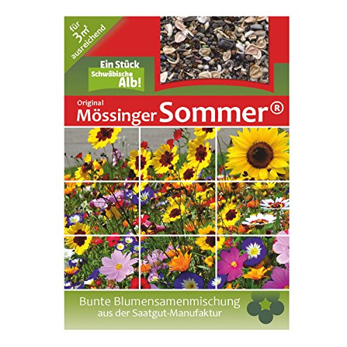 Blumensamen-Mischung Original Mössinger Sommer für 3 qm von Mössinger Sommer