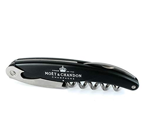 Moët Chandon Flaschenöffner Kellnerbesteck schwarz Edelstahl Moët Chandon Flaschenöffner Kellnerbesteck schwarz Edelstahl von Moët Chandon