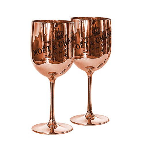 Moët & Chandon Ice Imperial Champagnergläser, Kunststoff, Acryl rose gold von Moët & Chandon