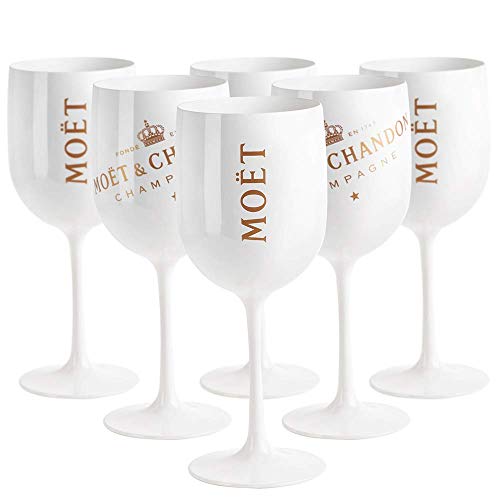 Moët & Chandon Ice Imperial Champagnerglas - Kunststoff (White, 6) von Moët & Chandon