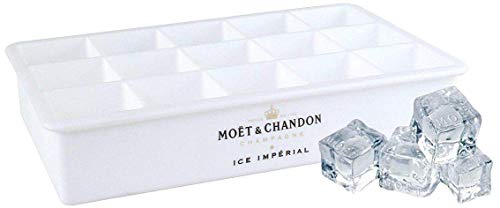 Moët & Chandon Ice Impérial Eiswürfelform - Stylischer Champagner Eiswürfelbereiter Eiswürfel-Maker (Eiswürfel mit Moët Logo selber herstellen) von Moët & Chandon