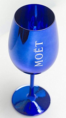 Moët & Chandon Imperial Champagner Echtglas Ibiza (Blue) von Moët & Chandon