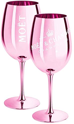 Moët & Chandon Limitierte Auflage Ibiza Imperial Pure Glass Champagnergläser (Rosa, 2) von Moët & Chandon