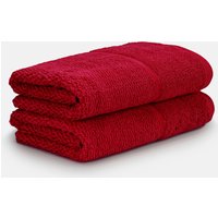 Möve for frottana Handtuch "Pearl", (Set, 2 St., 2 Handtücher (50x100 cm), mit Perloptik von Möve For Frottana