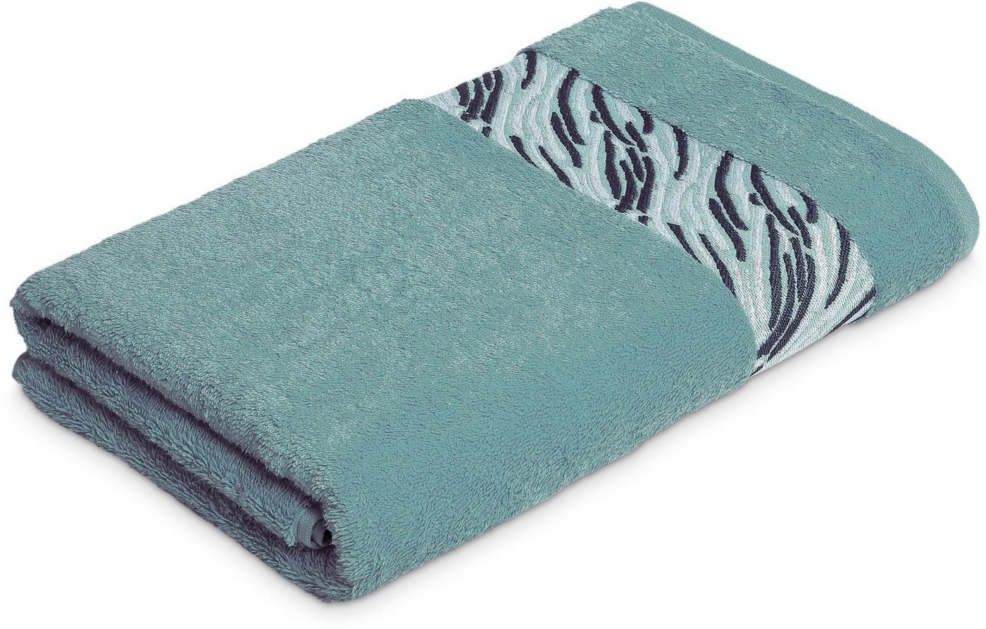 Möve for frottana Handtuch Shadow, Walkfrottier (1-St), mit Borkenbordüre von Möve for frottana