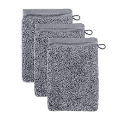 möve Superwuschel Waschhandschuh 15 x 20 cm aus 100% Baumwolle, stone 3er Set möve Superwuschel Waschhandschuh 15 x 20 cm aus 100% Baumwolle, stone 3er Set von Möve