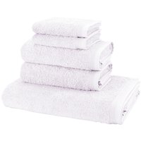 Möve Handtuch Set "Basic", (Set, 5 St., 2 Gästetücher 30x50 cm-2 Handtücher 50x100 cm-1 Badetuch 80x150 cm) von Möve