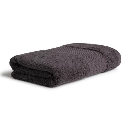 MÖVE Pure Luxury Handtuch 50 x 100 cm aus 100% Ägyptischer Baumwolle, Graphite von Möve