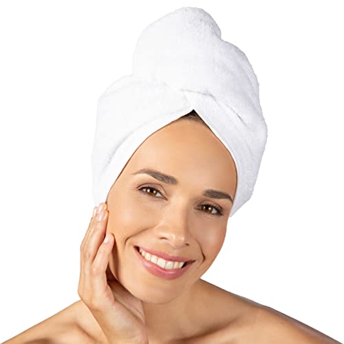 Möve Homewear Turban aus 100 % Baumwolle, snow, 27x67 cm von Möve