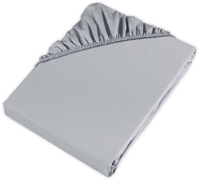 Möve Bettlaken Möve Spannbettlaken Collection, Satin, Gummizug: rundum, (1 Stück), passend zur Möve Serie Noblesse und Luxery von Möve