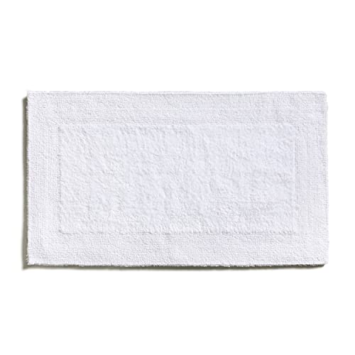 möve Loft getuftete Badematte 60 x 100 cm aus 100% Baumwolle, snow von Möve