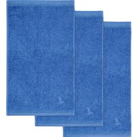 Möve Gästehandtücher "Superwuschel", (Set, 3 St.), Gästehandtücher Set mit Bordüre, 100% Premium Cotton Baumwolle, weich von Möve