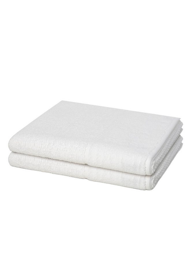 Möve for frottana Handtuch Set 2er Pack Pearl, Walkfrottee (Spar-Set, 2-St), 2 X Duschtuch im Set - Baumwolle von Möve for frottana
