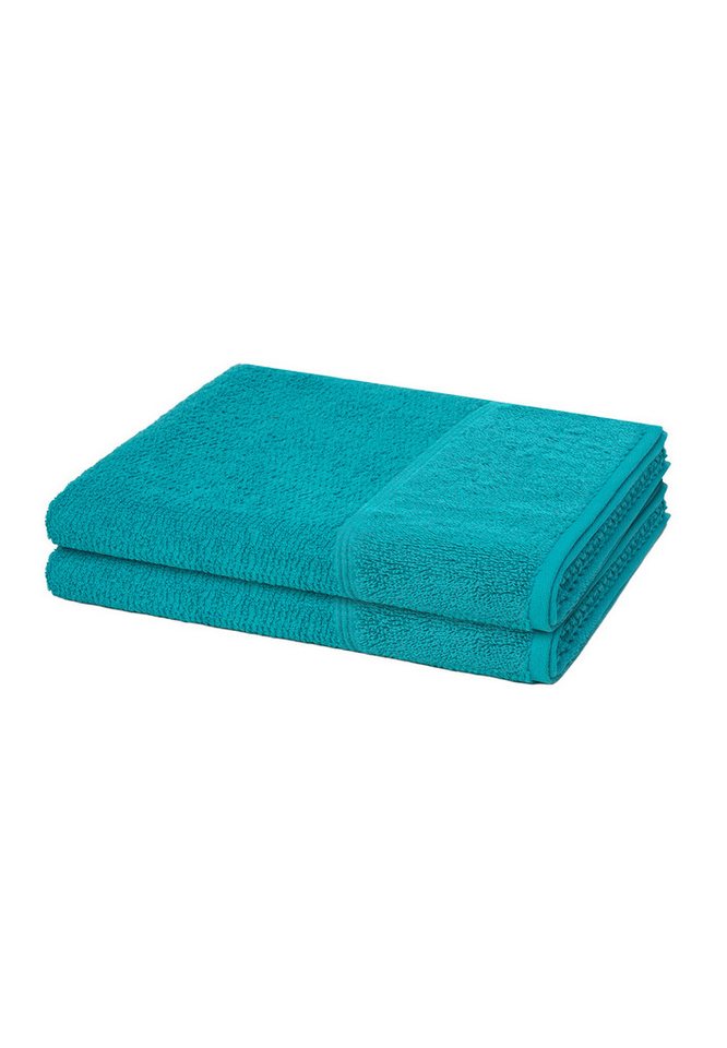 Möve for frottana Handtuch Set 2er Pack Pearl, Walkfrottee (Spar-Set, 2-St), 2 X Duschtuch im Set - Baumwolle von Möve for frottana