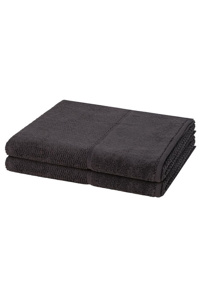Möve for frottana Handtuch Set 2er Pack Pearl, Walkfrottee (Spar-Set, 2-St), 2 X Duschtuch im Set - Baumwolle von Möve for frottana