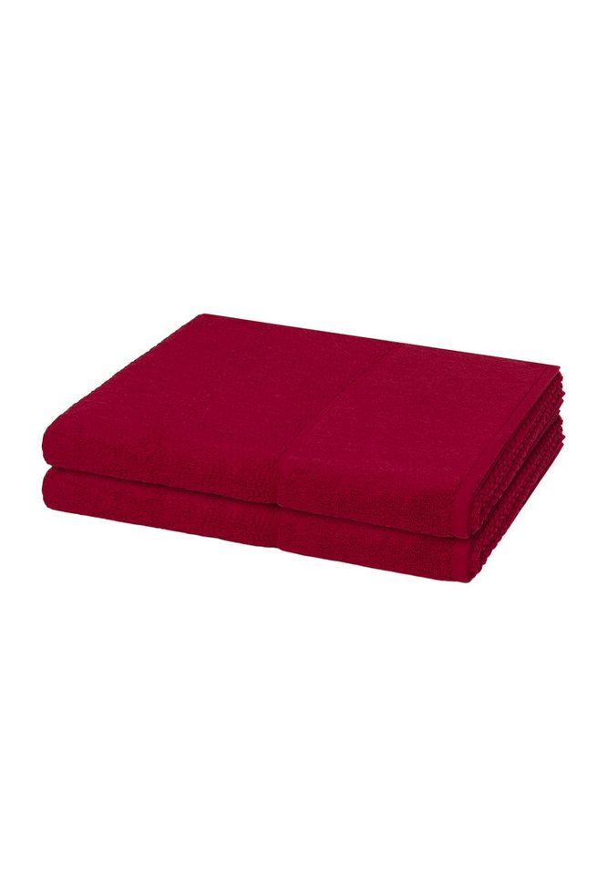 Möve for frottana Handtuch Set 2er Pack Pearl, Walkfrottee (Spar-Set, 2-St), 2 X Duschtuch im Set - Baumwolle von Möve for frottana