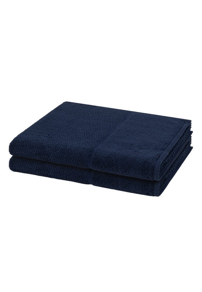 Möve for frottana Handtuch Set 2er Pack Pearl, Walkfrottee (Spar-Set, 2-St), 2 X Duschtuch im Set - Baumwolle von Möve for frottana