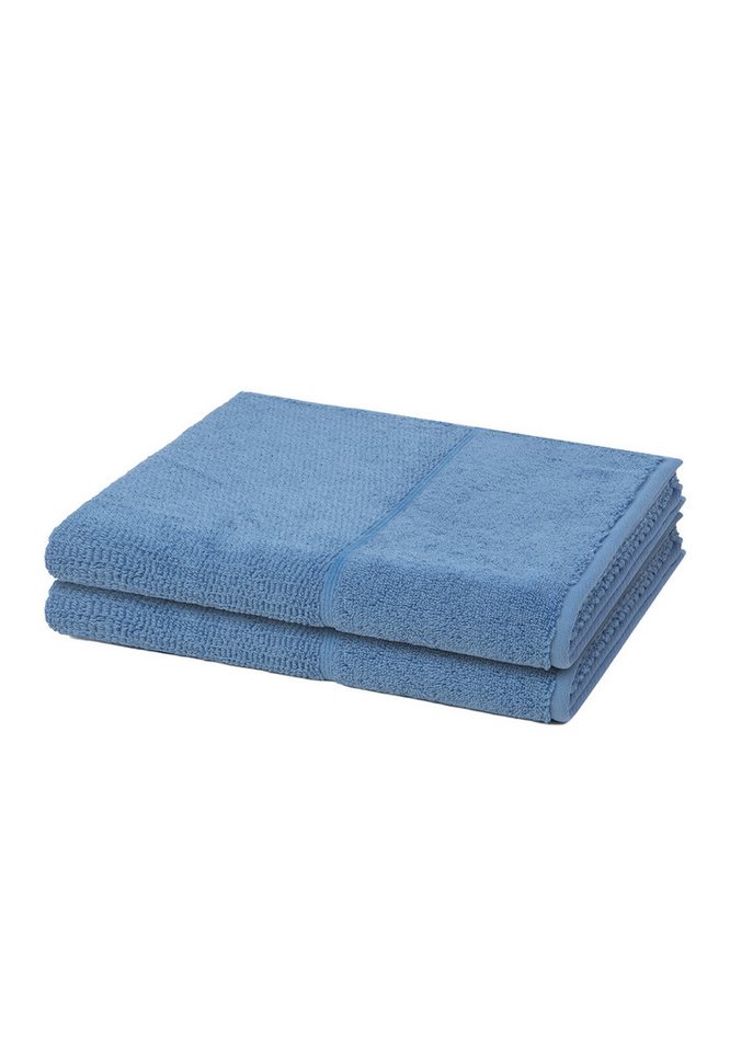 Möve for frottana Handtuch Set 2er Pack Pearl, Walkfrottee (Spar-Set, 2-St), 2 X Duschtuch im Set - Baumwolle von Möve for frottana