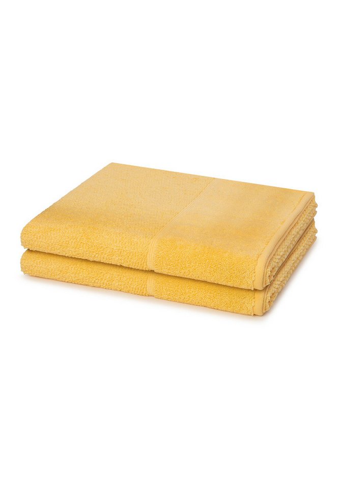 Möve for frottana Handtuch Set 2er Pack Pearl, Walkfrottee (Spar-Set, 2-St), 2 X Duschtuch im Set - Baumwolle von Möve for frottana