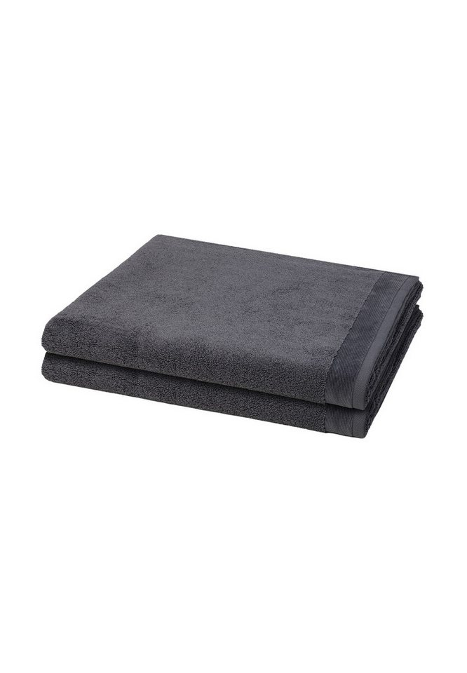Möve Handtuch Set 2er Pack Premium, Baumwolle (Spar-Set, 2-St), 2 X Duschtuch im Set - Baumwolle - Flauschige Optik und Haptik von Möve