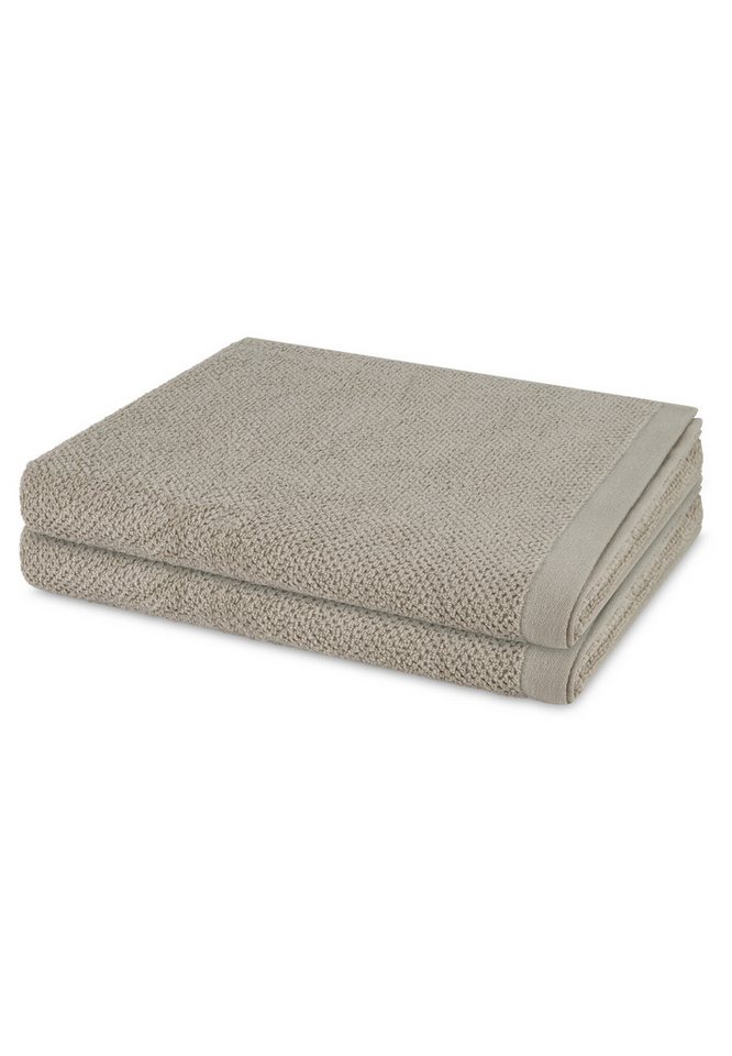 Möve Handtuch Set Bliss, Walkfrottee (Spar-Set, 2-St), 2 X Duschtuch im Set - Baumwolle - Saugstark von Möve