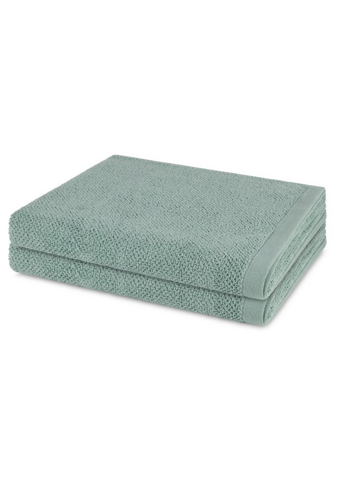 Möve Handtuch Set Bliss, Walkfrottee (Spar-Set, 2-St), 2 X Duschtuch im Set - Baumwolle - Saugstark von Möve