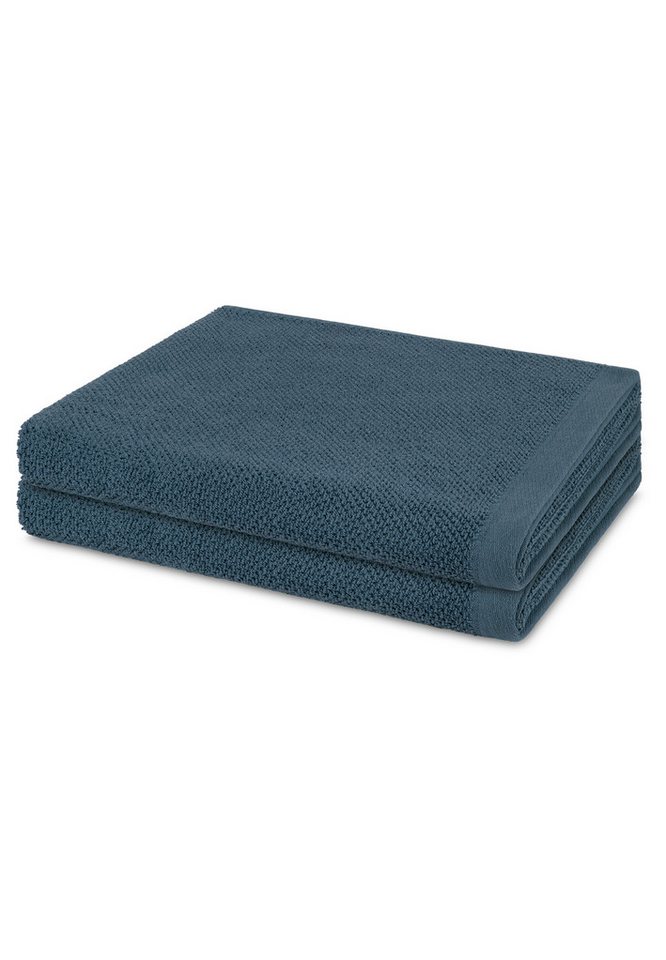 Möve Handtuch Set Bliss, Walkfrottee (Spar-Set, 2-St), 2 X Duschtuch im Set - Baumwolle - Saugstark von Möve