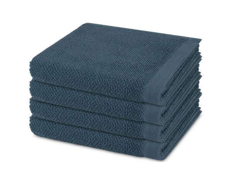 Möve Handtuch Set Bliss, Walkfrottee (Spar-Set, 4-St), 4 X Handtuch im Set - Baumwolle - Saugstark von Möve