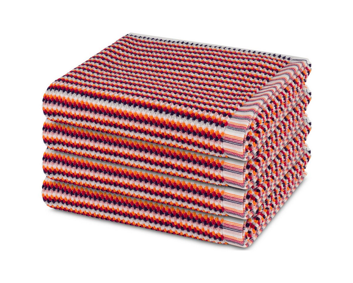 Möve Handtuch Set Bliss, Walkfrottee (Spar-Set, 4-St), 4 X Handtuch im Set - Baumwolle - Saugstark von Möve