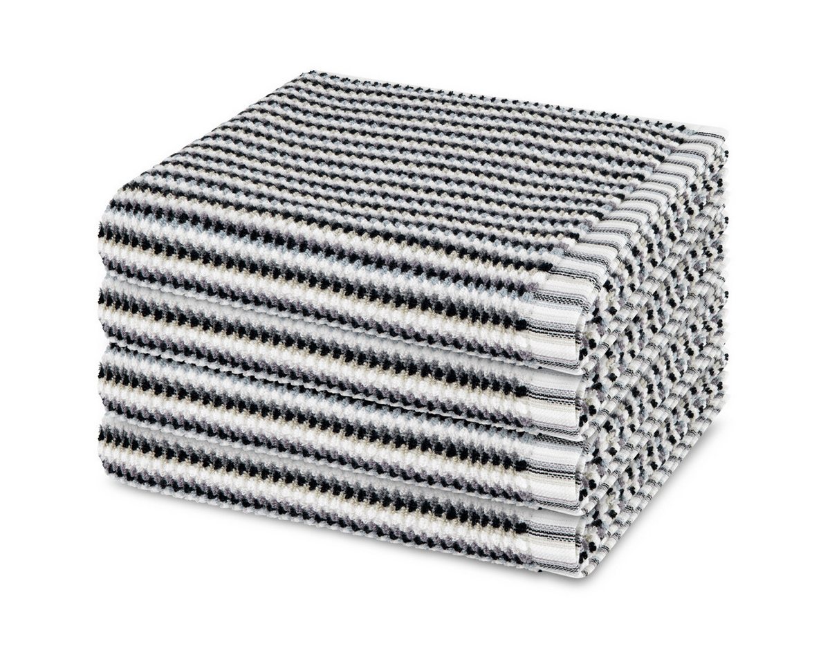 Möve Handtuch Set Bliss, Walkfrottee (Spar-Set, 4-St), 4 X Handtuch im Set - Baumwolle - Saugstark von Möve