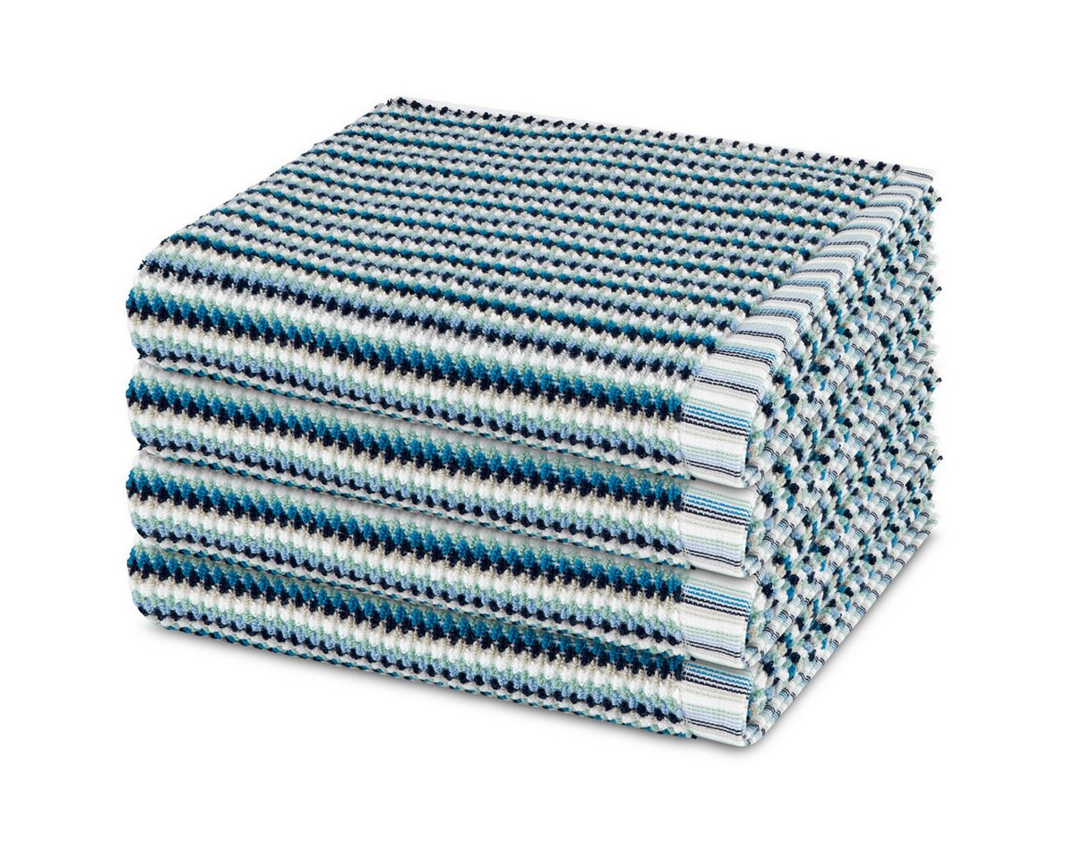 Möve Handtuch Set Bliss, Walkfrottee (Spar-Set, 4-St), 4 X Handtuch im Set - Baumwolle - Saugstark von Möve