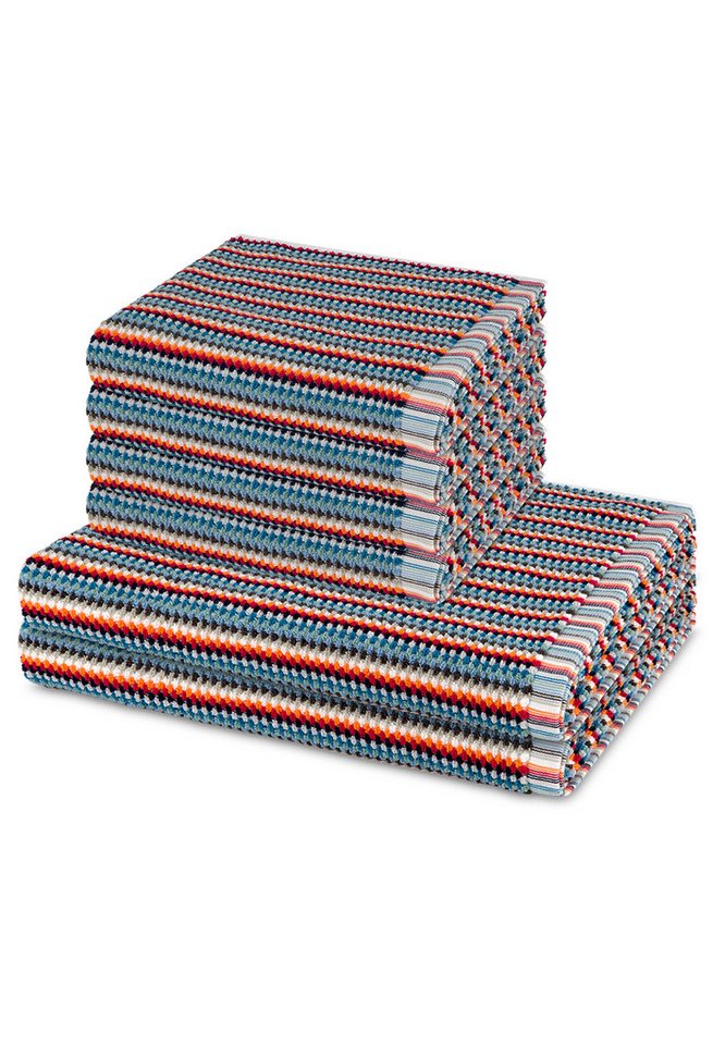 Möve Handtuch Set Bliss, Walkfrottee (Spar-Set, 6-St), 4 X Handtuch 2 X Duschtuch im Set - Baumwolle - Saugstark von Möve