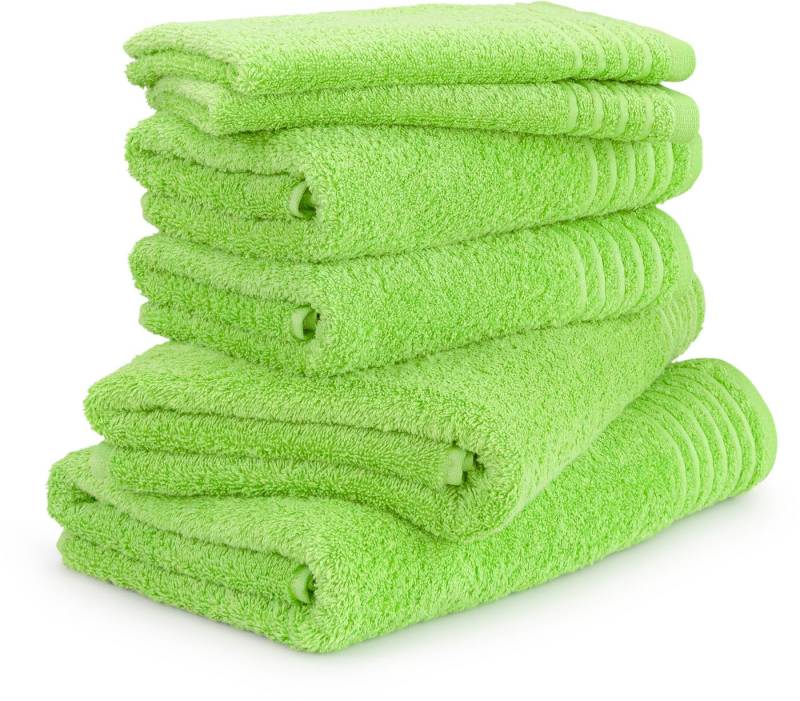 Möve Handtuch Set New Classic, Walkfrottier (Set, 6-St), 2x Gäste-, 2x Hand- und 2x Duschtücher von Möve