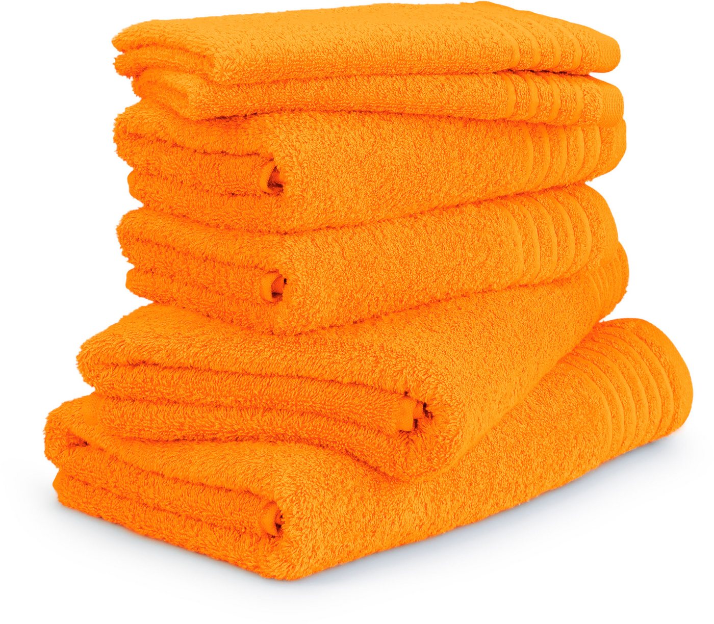 Möve Handtuch Set New Classic, Walkfrottier (Set, 6-St), 2x Gäste-, 2x Hand- und 2x Duschtücher von Möve