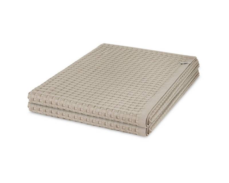 Möve Handtuch Set Piquee, Waffel-Pique (Spar-Set, 2-St), 2 X Duschtuch im Set - Baumwolle - Saugstark von Möve