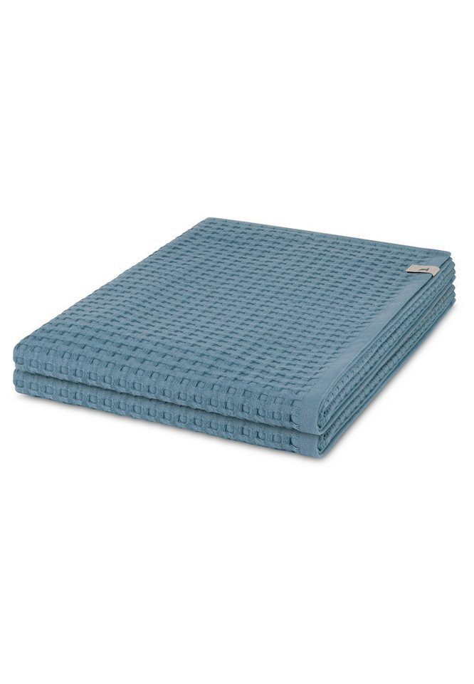 Möve Handtuch Set Piquee, Waffel-Pique (Spar-Set, 2-St), 2 X Duschtuch im Set - Baumwolle - Saugstark von Möve